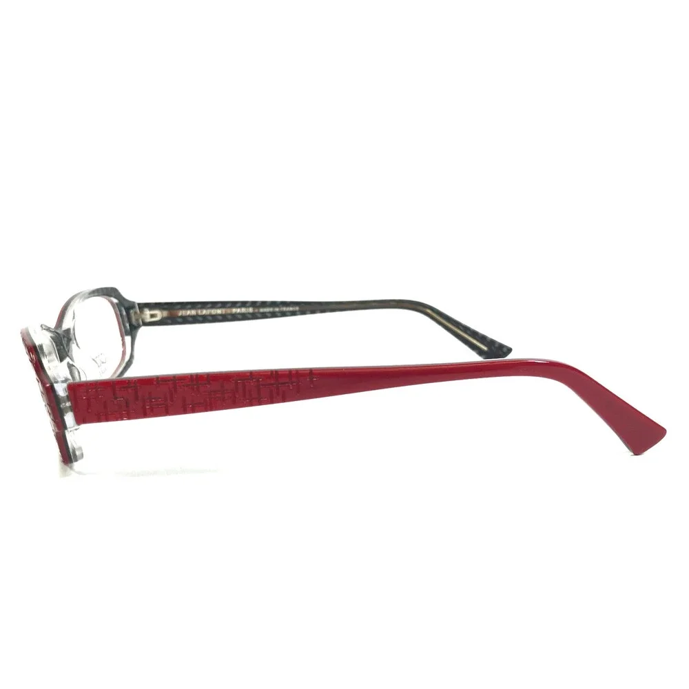 Jean Lafont Eyeglasses Frames ELEGIE 650 Black Red Cat Eye Full Rim 51-14-138